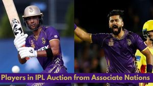 IPL Auction 2025: List of Associate Nation Players who entered the Mega Auction