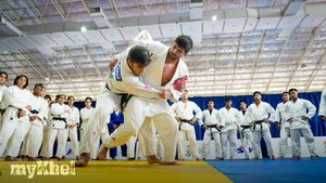 IIS Welcomes Lasha Shavdatuashvili To Lead Judo Masterclass For Athletes And Coaches In India