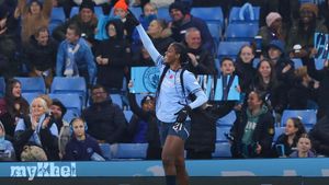 Khadija Shaw Makes History With Hat-Trick In Manchester City's 4-0 Win Over Tottenham