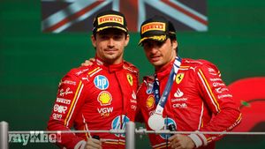 Leclerc And Sainz Resolve Differences After Las Vegas Grand Prix Ahead Of Qatar Race