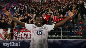 Ngal'ayel Mukau Shines As Lille Defeats Bologna 2-1 In Champions League Clash