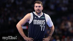 Luka Doncic Of Dallas Mavericks Sidelined For At Least One Week Due To Wrist Strain