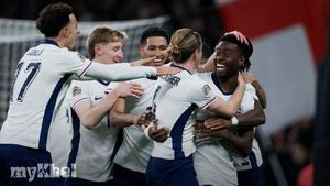 England Triumphs 5-0 Against Republic Of Ireland To Achieve Nations League Promotion