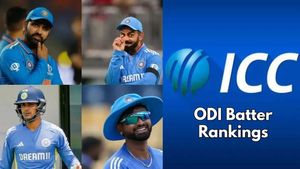 India in ICC ODI Batsman Rankings: Rohit Sharma and Virat Kohli Maintain Dominance as Shreyas Iyer Improves Rank