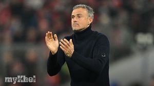 Luis Enrique Encourages PSG To Stay Positive After Bayern Munich Defeat In Champions League