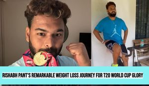 Rishabh Pant 16 Kg Weight Loss Journey: The Strict Diet Behind His T20 World Cup Preparation
