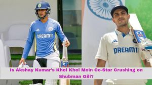 Shubman Gill: Is Akshay Kumar’s Khel Khel Mein Co-Star Crushing on the Cricket Star? Here’s the Inside Scoop!