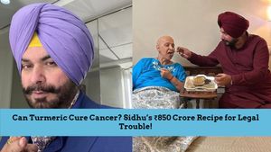 Can Neem, Turmeric, Lemon, Beetroot Cure Cancer? Sidhu & Wife Face ₹850 Crore Legal Heat Over Diet Claims