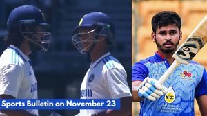 Sports Bulletin on November 23: Yashasvi Jaiswal, KL Rahul Forge Record Stand in Perth Test, Shreyas Iyer, Tilak Varma Hit Centuries in SMAT & More