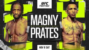 UFC Vegas 100: Magny vs Prates Fight Card, Date, Start Time in India, Telecast & Live Streaming Info