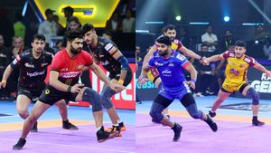 PKL 2024 November 18 Results: Telugu Titans humble toppers Haryana Steelers; U Mumba Narrowly Win Against Bengaluru Bulls