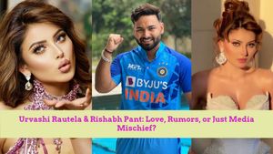 Urvashi Rautela Sparking Dating Rumours with Rishabh Pant: Is It Love or Just Media Drama?