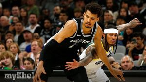 Victor Wembanyama Scores Career-High Six Three-Pointers In Spurs' Narrow Loss