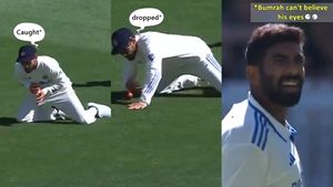 IND vs AUS: Indian players stunned as Virat Kohli drops a sitter at slip to gift Marnus Labuschagne a lifeline