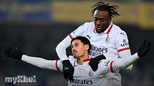 AC Milan Secures Vital 1-0 Victory Against Hellas Verona To End Poor Run Of Form
