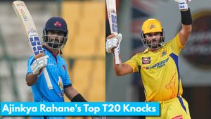 Ajinkya Rahane's Best T20 Knocks: From SMAT 2024 Heroics to Explosive CSK Debut