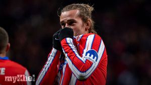 Atletico Madrid Triumphs 3-1 Over Slovan Bratislava With Griezmann's Two Goals