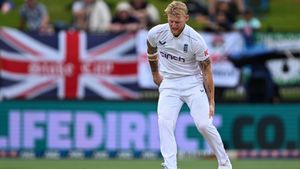 How long will Ben Stokes take to recover from hamstring surgery?