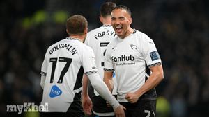 Derby County Dominates Portsmouth With A Convincing 4-0 Win In Championship Clash