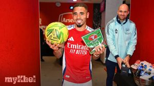 Arsenal Manager Mikel Arteta Calls For More Chances For Gabriel Jesus After EFL Cup Hat-Trick