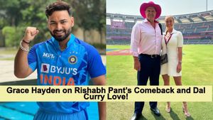Matthew Hayden’s Daughter Dishes on Rishabh Pant’s Comeback: ''A Sensational Story of Hardwork and Determination
