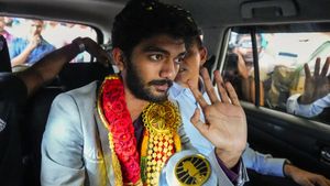 World Chess Champion Gukesh D Returns to Chennai to Heroic Welcome