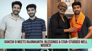 Gukesh D Meets Rajinikanth, Receives Gift and Blessings – Which Other Celebrities Have Extended Their Wishes