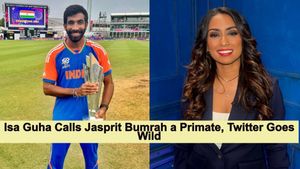 Isa Guha’s ‘Primate’ Blunder About Jasprit Bumrah Goes Viral for All the Wrong Reasons