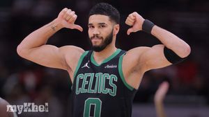 Jayson Tatum Achieves Historic 40-Point Triple-Double In Celtics' Win Over Bulls