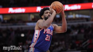 Joel Embiid Attributes Shooting Success To Luck In 76ers Victory Over Bulls