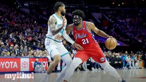 Joel Embiid's 34 Points Propel Philadelphia 76ers To Victory Against Charlotte Hornets