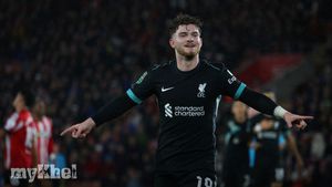 Liverpool Defeats Southampton 2-1 With Goals From Nunez And Elliott In EFL Cup Quarter-Final