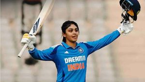 IND-W vs WI-W : Centurion Harleen Deol Stars In India's 115-Run Victory Over West Indies To Clinch Series