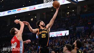 Oklahoma City Thunder Achieve 11th Straight Win With Dominant Performance Against Memphis Grizzlies