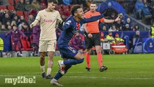 Paris Saint-Germain Achieves Crucial 3-0 Victory Over RB Salzburg In Champions League Match