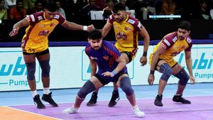 PKL 2024 Result: Naveen Express’ Super 10 Powers Dabang Delhi K.C. Past Telugu Titans