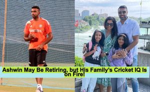R Ashwin's Retirement: The Real Cricket Masters at Home? His Wife Prithi and Daughters Akhira & Aadhya!