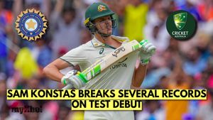 India vs Australia, 4th Test: Sam Konstas Scores 60 on Debut, Breaks Records as Aussies Take Control of Melbourne Test