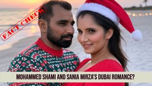 Fact Check: Mohammed Shami and Sania Mirza on a Dubai Vacation? A Picture-Perfect Lie—AI Does It Again