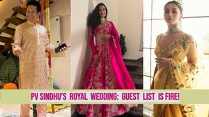 PV Sindhu's Wedding Guest List: Sachin Tendulkar, Neeraj Chopra, Alia Bhatt, and More Set to Attend the Royal Celebration