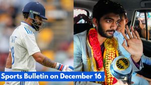 Sports Bulletin on December 16: India Lose Top-Order in Rain-Hit Day 3; Virat Kohli, Yashasvi Jaiswal face criticism