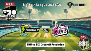 THU vs SIX Dream11 Prediction, BBL: Sydney Thunder vs Sydney Sixers Fantasy XI, Captain Choices, 8th Match
