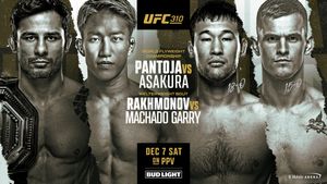 UFC 310: Pantoja vs. Asakura Fight Card, Date, Start Time in India, Telecast & Live Streaming Info