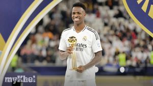 Vinicius Junior Celebrates Dream Come True With Intercontinental Cup Victory And FIFA Best Award