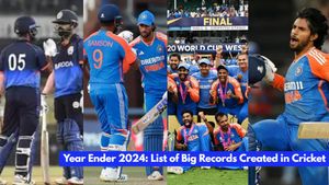 Year Ender 2024: List of Big Records Created in Cricket, Featuring Sanju Samson and India at T20 World Cup