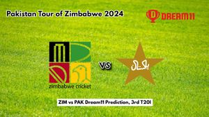 ZIM vs PAK Dream11 Prediction, 3rd T20I: Zimbabwe vs Pakistan Fantasy XI, Captain and Vice-Captain Choices, Pakistan Tour of Zimbabwe 2024