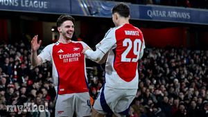 Arsenal Dominates Dinamo Zagreb With 3-0 Victory To Near Champions League Last 16