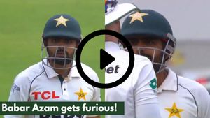 Watch VIRAL Video: Babar Azam loses cool at South African pacer for this reason