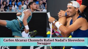 Carlos Alcaraz Follows Rafael Nadal in Style & Spirit, Gets Clapping Comment From Spanish Legend Under Sleeveless Shirt Photo