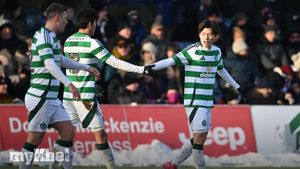 Celtic Extends Lead In Scottish Premiership With Kyogo Furuhashi's Two Goals Against Ross County